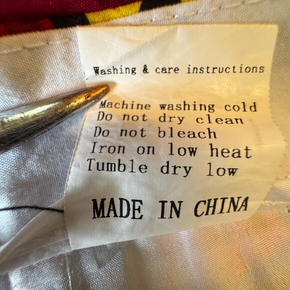 Hreski Golf Shorts Mens Size 42 Multicolor Crazy Loud All Over Print Performance - Picture 11 of 11